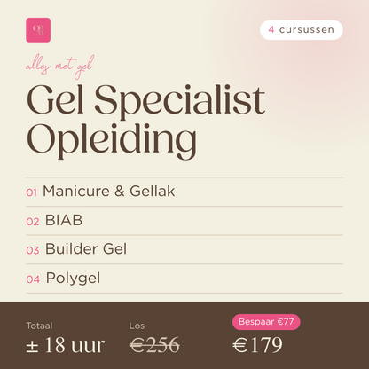 Gel Specialist Opleiding